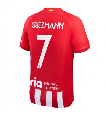 Atletico Madrid Antoine Griezmann #7 Primera Equipación 2023-24 Manga Corta